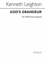 Kenneth Leighton, God's Grandeur SATB Chorpartitur
