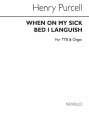 Henry Purcell, When On My Sick Bed TTBB Chorpartitur