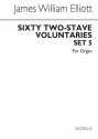 James W. Elliott, Sixty 2-Stave Voluntaries For Harmonium Set 5 Orgel Buch