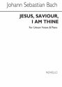 Ivor Atkins_Johann Sebastian Bach, Saviour I Am Thine Unison And Piano Vocal and Piano Chorpartitur