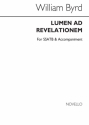 William Byrd, Lumen Ad Revelationem SATB Accompaniment Chorpartitur