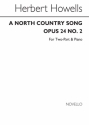 Herbert Howells, A North Country Song 2-Part Choir and Piano Chorpartitur