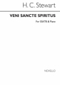 H.C. Stewart, Veni Sancte Spiritus SATB and Piano Chorpartitur