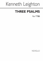 Kenneth Leighton, Three Psalms Op.54 Men's Voices Chorpartitur