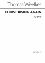 Thomas Weelkes, Christ Rising Again Alto Soprano SATB Chorpartitur