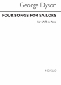 George Dyson, Four Songs For Sailors SATB and Piano Partitur
