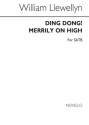 William Llewellyn, Ding Dong! Merrily On High SATB Chorpartitur