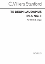 Charles Villiers Stanford, Te Deum Laudamus In A No.1 SATB and Organ Chorpartitur