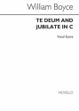William Boyce, Te Deum And Jubilate In C Vocal Buch