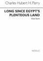 Hubert Parry, Long Since In Egypt's Plenteous Land Vocal Buch