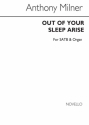 Anthony Milner, Out Of Your Sleep Arise SATB and Organ Chorpartitur