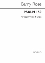 Barry Rose, Psalm 150 2-Part Choir and Organ Chorpartitur