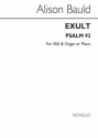 Alison Bauld, Exult (Psalm 92)-SSA/Organ SSA and Piano Chorpartitur