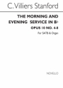 Charles Villiers Stanford, Communion Service B Flat Op.10 SATB and Organ Buch