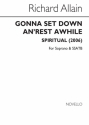 Gonna Set Down An' Rest Awhile Soprano SATB Chorpartitur
