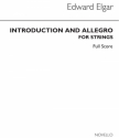 Edward Elgar, Introduction And Allegro String Instruments Partitur