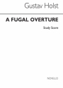 Gustav Holst, Fugal Overture (Miniature Score) Wind Ensemble Partitur