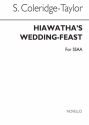 Samuel Coleridge-Taylor, Hiawatha's Wedding Feast SSA and Piano Stimme