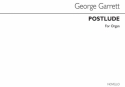 George M. Garrett, Postlude (Christmas) Organ Orgel Buch