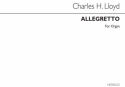 Charles Harford Lloyd, Allegretto Orgel Buch