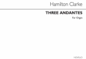 J. Hamilton S. Clarke, Three Andantes Orgel Buch