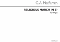 George Alexander MacFarren, Religious March In E Flat Orgel Buch