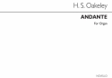 Sir Herbert Oakeley, Andante Orgel Buch
