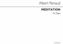 Albert Renaud, Meditation (Nicou-Choron) - Organ Orgel Buch