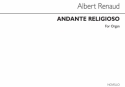 Albert Renaud, Andante Religioso (Nicou-Choron) - Orgel Buch