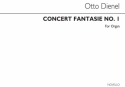 Otto Dienel, Concert Fantasia No.1 For Organ Orgel Buch