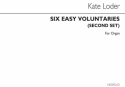Kate Loder, Six Easy Voluntaries Second Set Orgel Buch