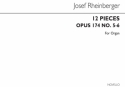 Josef Rheinberger, Twelve Pieces Op. 174 Nos. 5 & 6 Orgel Buch