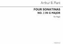 Arthur B. Plant, Four Sonatinas (No.2 In G) Organ Orgel Buch