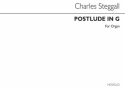 Charles Steggall, Postlude In G Orgel Buch