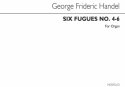 Georg Friedrich Hndel, Six Fugues (Nos.4-6) Organ Orgel Buch