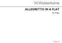 William Wolstenholme, Allegretto In A Flat Op.2 For Orgel Buch