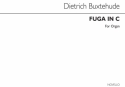 Dietrich Buxtehude, Fuga In C Organ Orgel Buch