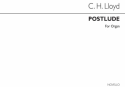 Charles Harford Lloyd, Postlude In E Flat Organ Orgel Buch