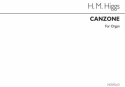 Henry Marcellus Higgs, Canzone Op134 No.2 Organ Orgel Buch