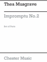 Thea Musgrave: Impromptu No.2 (Parts) Chamber Group, Flute, Oboe, Clarinet Instrumental Work
