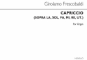 Girolamo Frescobaldi, Capriccio (Sopra La Sol Fa Mi Re Ut) Orgel Buch