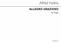 Alfred Hollins, Allegretto Grazioso For Organ Orgel Buch
