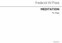Frederick W. Priest, Meditation Organ Orgel Buch