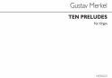 10 Preludes op. 170 for organ