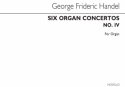 Handel Six Organ Concertos No.4 Organ Orgel Buch