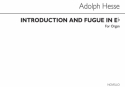 Introduction And Fugue In B Flat Orgel Buch