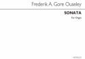 F.A. Gore Ouseley, First Sonata For Organ Orgel Buch