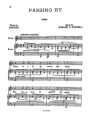 Edward Purcell: Passing By (In F) Voice, Piano Accompaniment Single Sheet