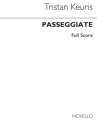 Tristan Keuris, Passeggiate (4 Recorderes) Score Only Recorder Ensemble Recorder[Quartet] Partitur