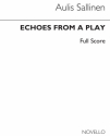 Aulis Sallinen, Echoes From A Play Op.66 Oboe and String Quartet Partitur